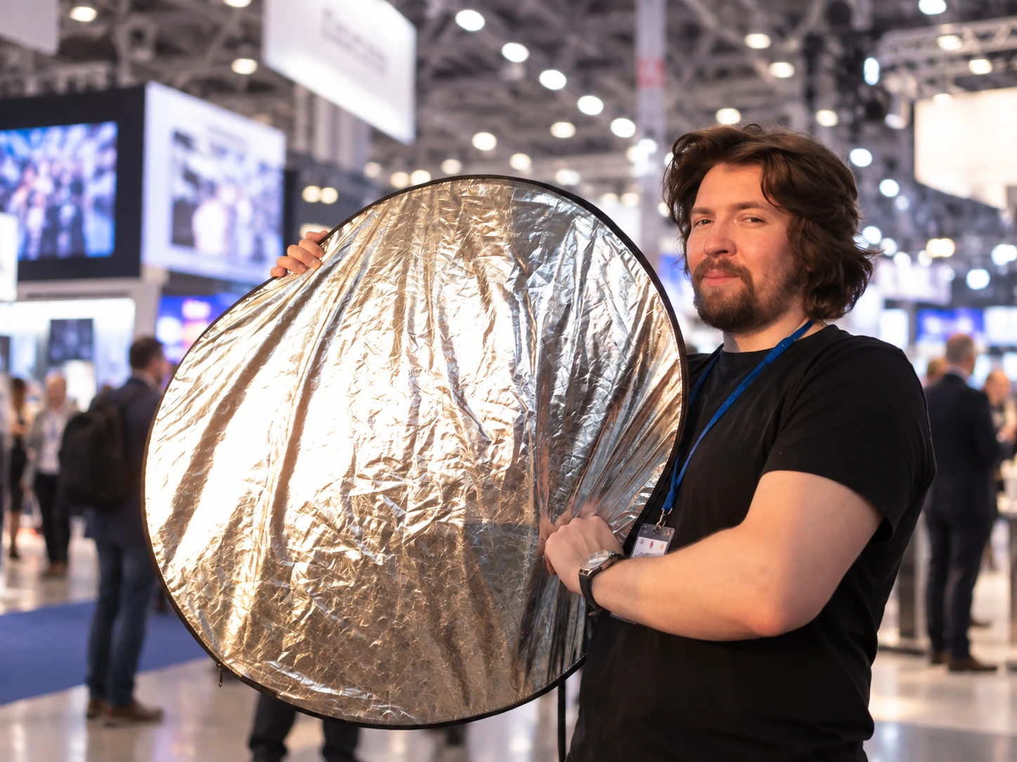 How to film the perfect trade show interview in Barcelona